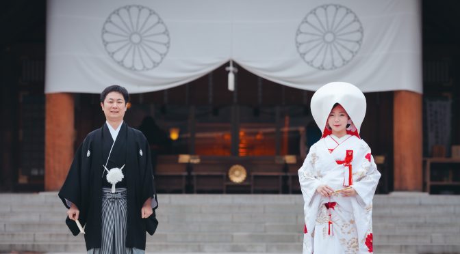 北海道神宮挙式大人のウェデイングフォト